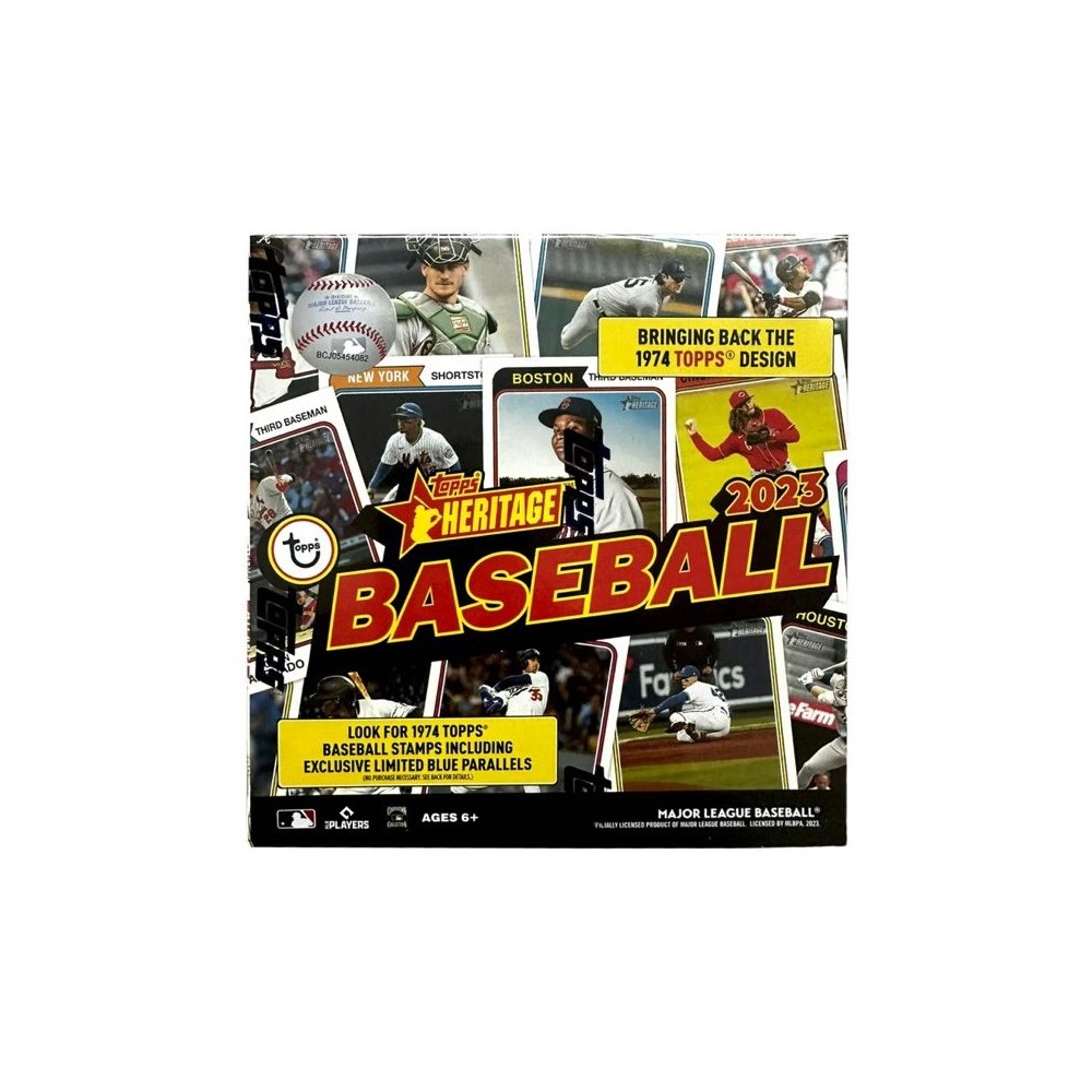 2023 Topps Heritage Baseball Mega Box Steel City Collectibles