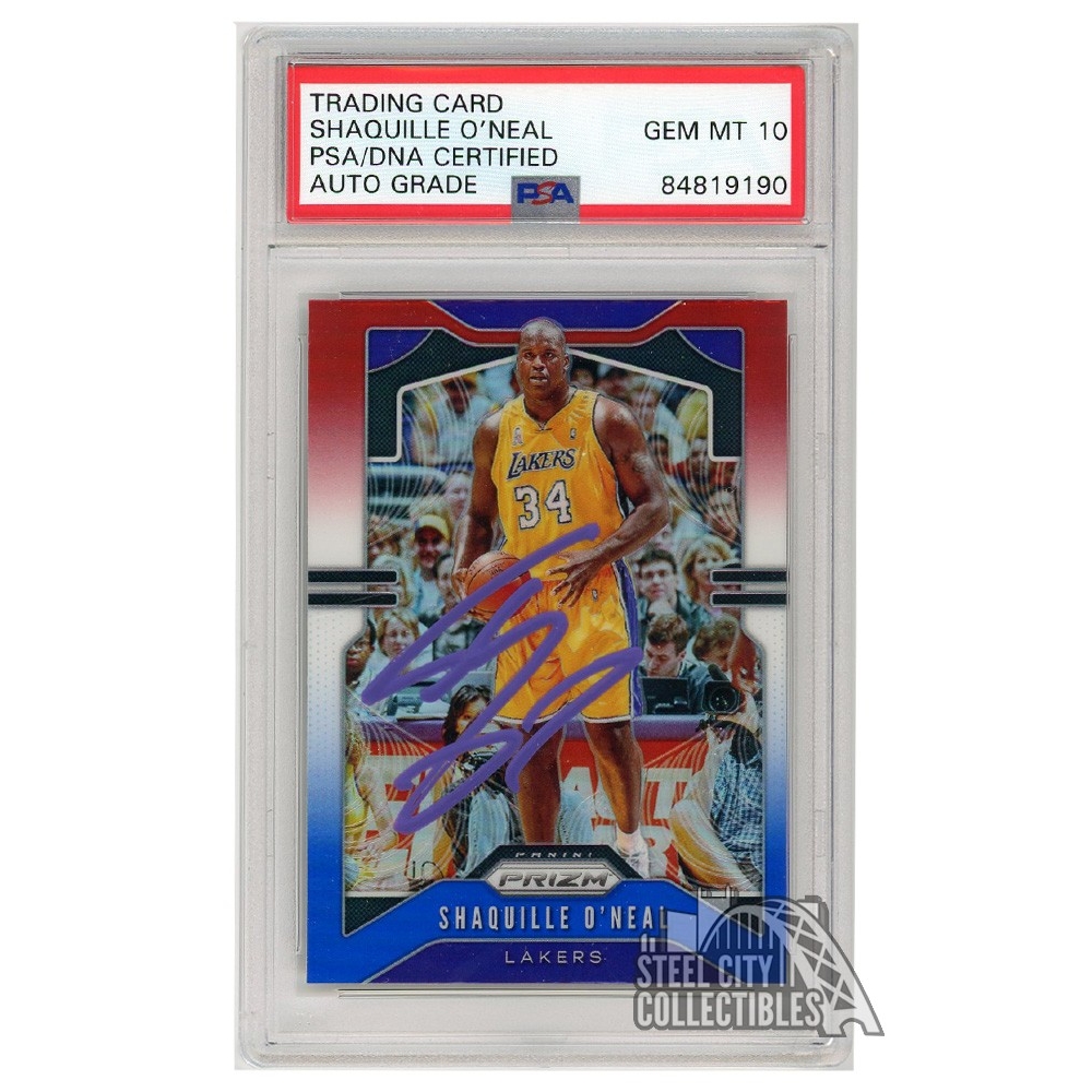 2019 offers Panini Prizm #8 Kobe Bryant Red/White/Blue Prizm PSA 10