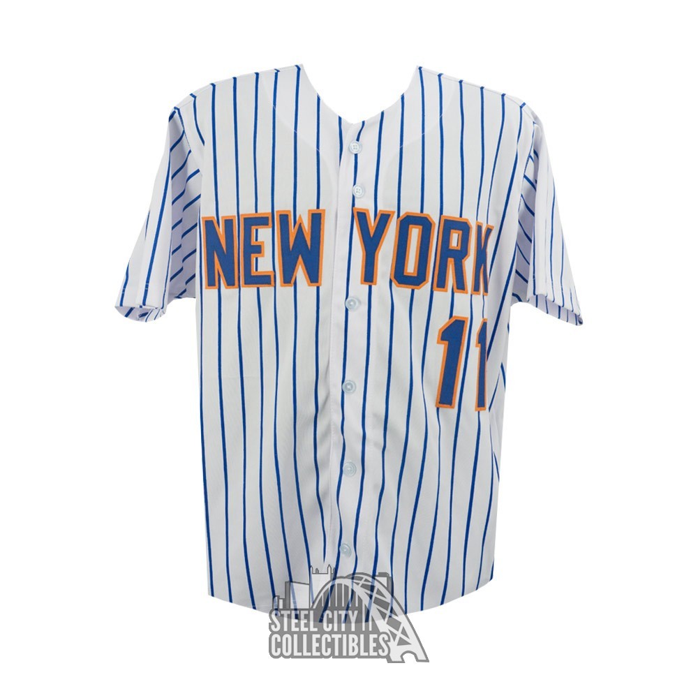 Buck Showalter Autographed New York Custom White Baseball Jersey BAS Steel City Collectibles