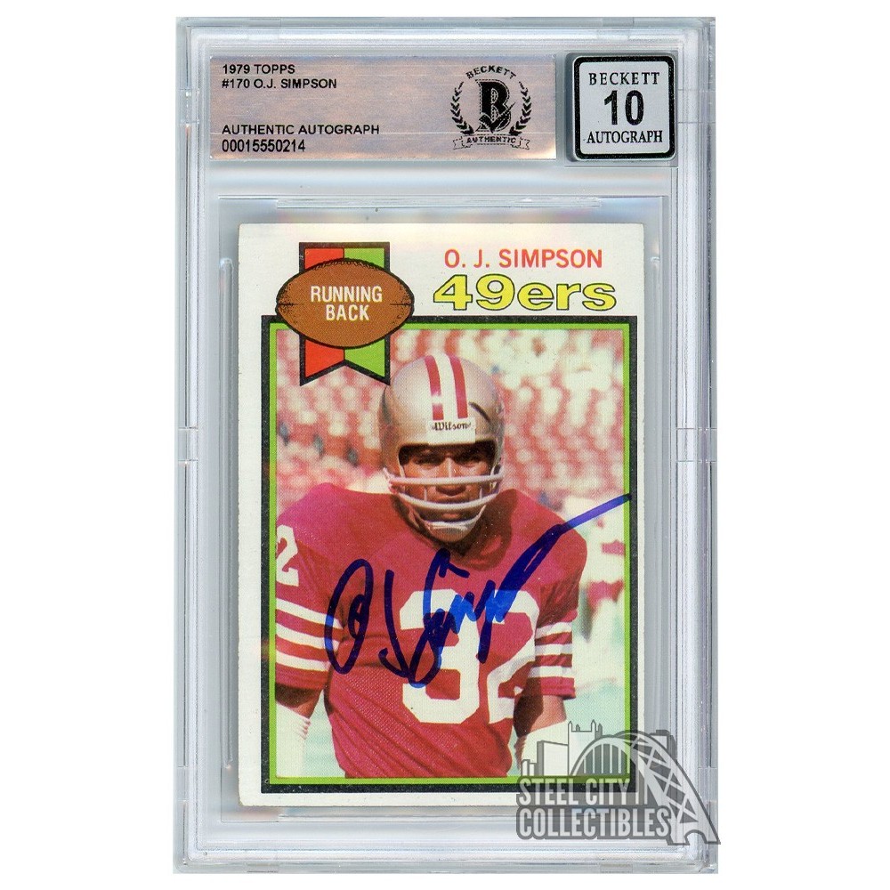 O.J. Simpson Football Cards - The Best Current   Cards for Sale