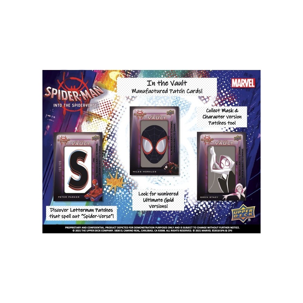 2022 Upper Deck Spider-Man Into The Spider-Verse Hobby Box