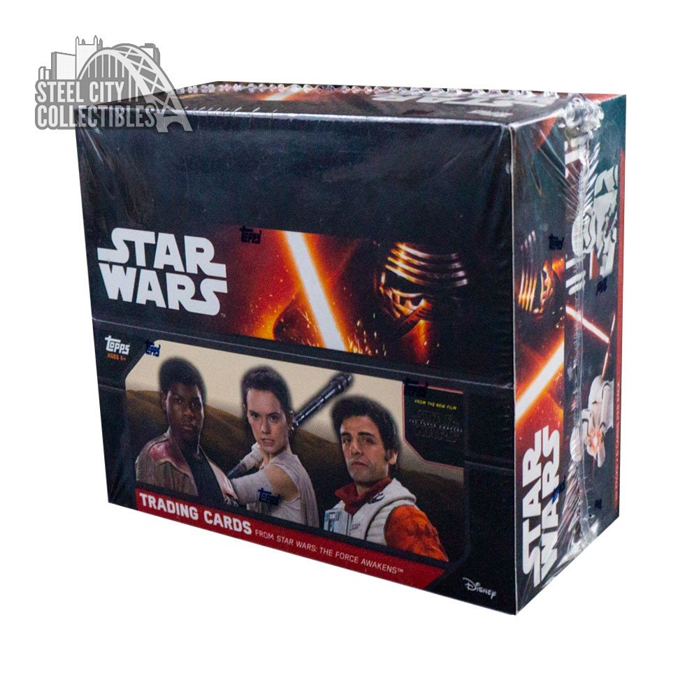 star wars topps box