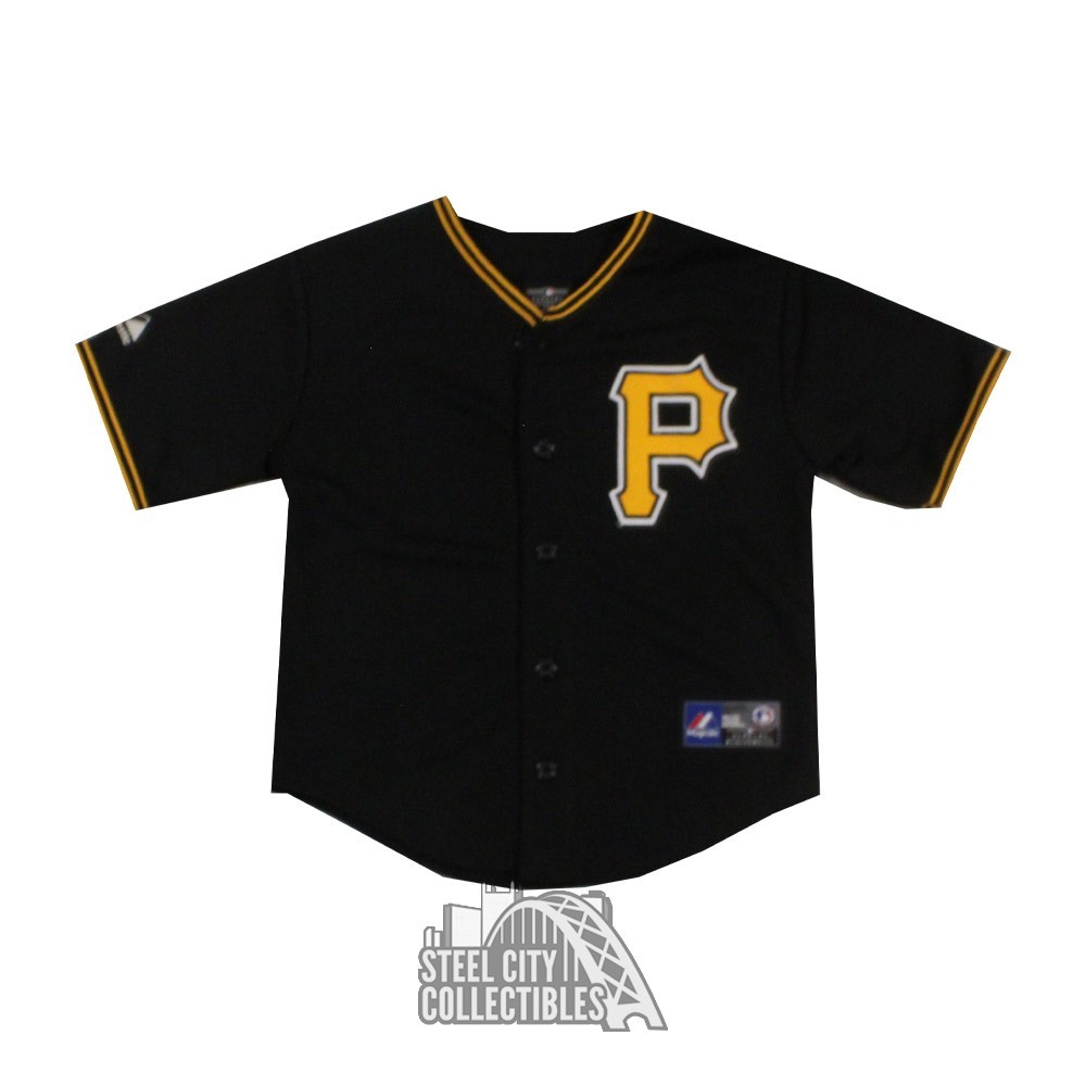 Starling Marte Pittsburgh Pirates Youth Majestic Black Baseball