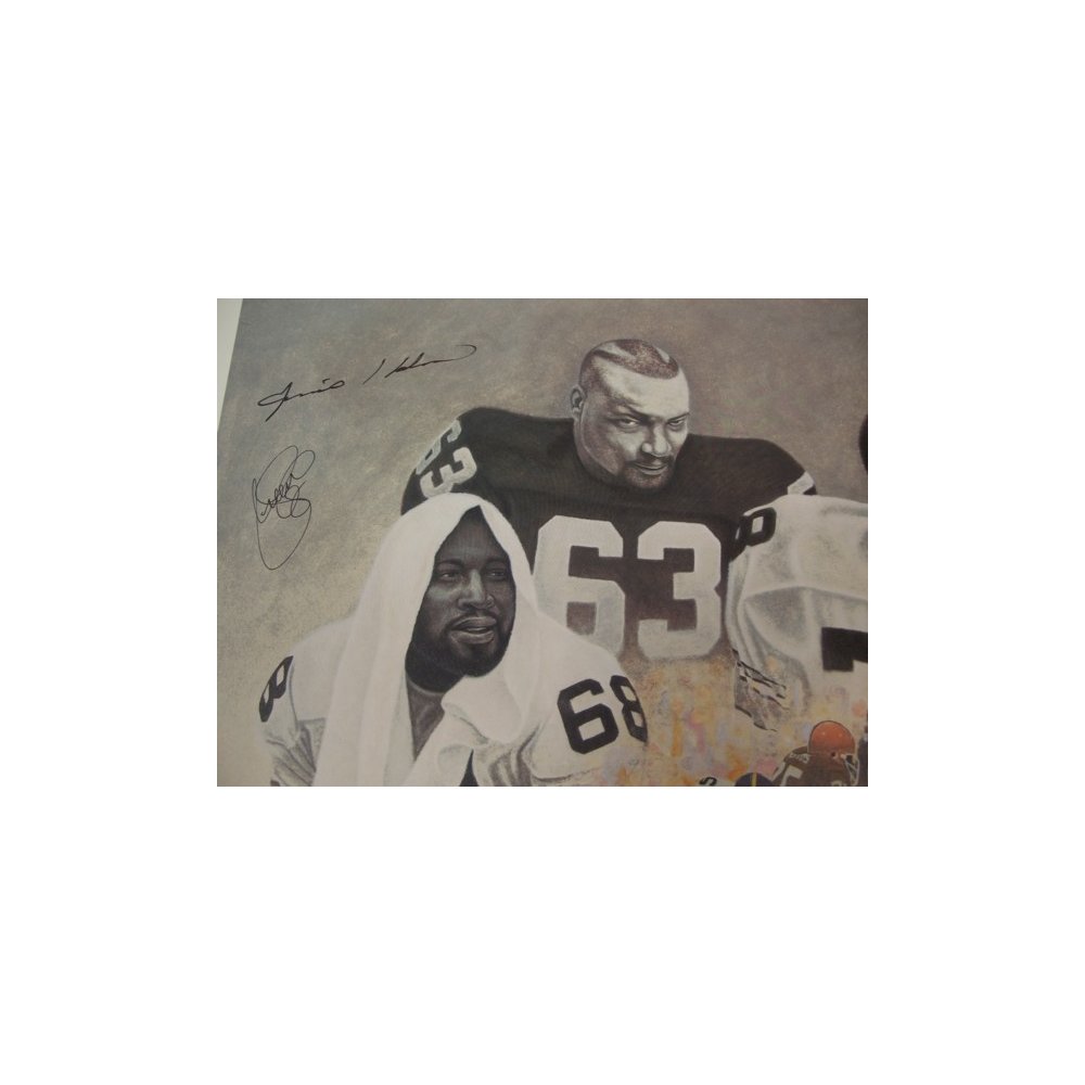 Steel Curtain Autographed Pittsburgh Steelers Lithograph - JSA COA at  's Sports Collectibles Store