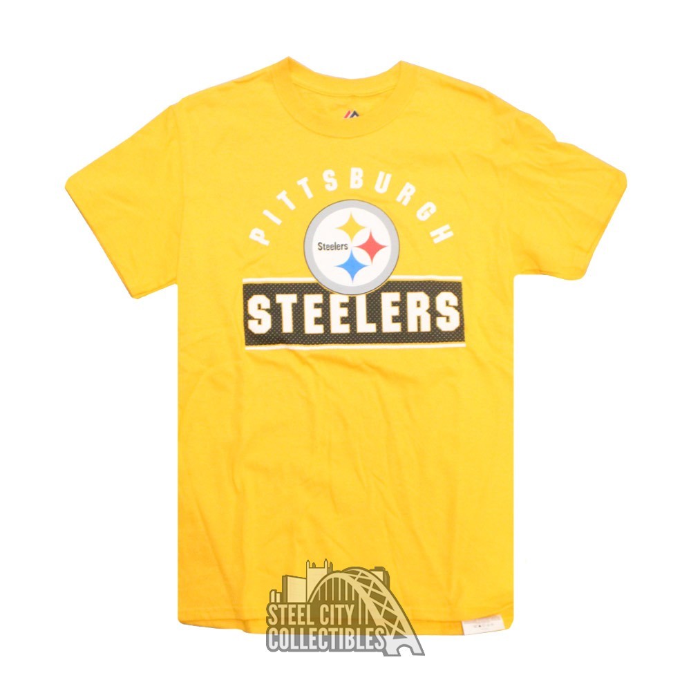 Pittsburgh Steelers Gold Majestic Shirt