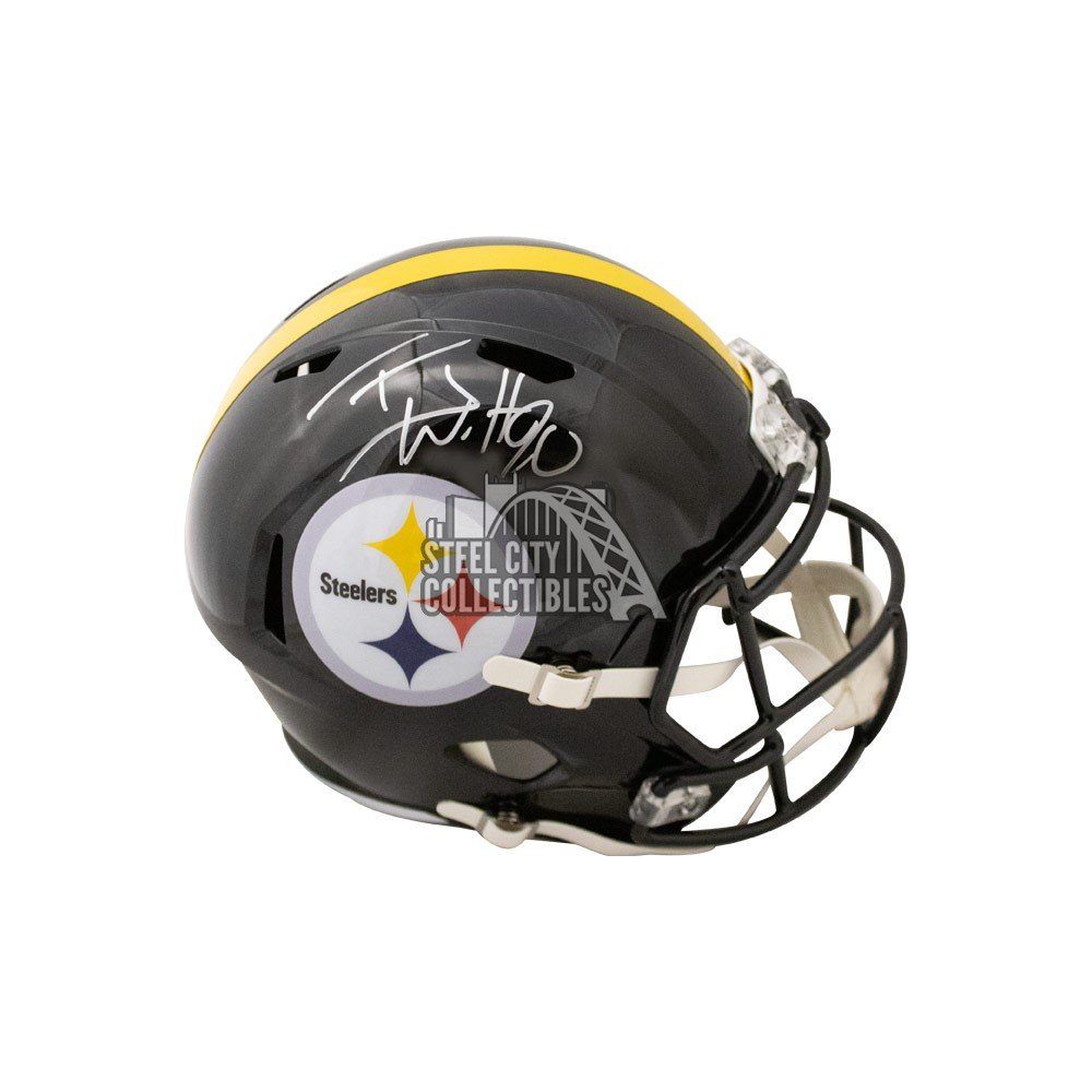 NFL T.J. Watt Signed Helmets, Collectible T.J. Watt Signed Helmets, NFL T.J.  Watt Memorabilia Helmets