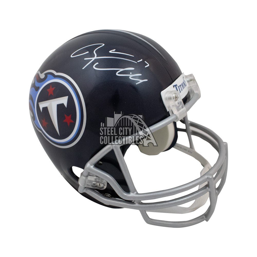 Ryan Tannehill Autographed Signed Titans Lunar Eclipse Mini Football Helmet  - Beckett COA