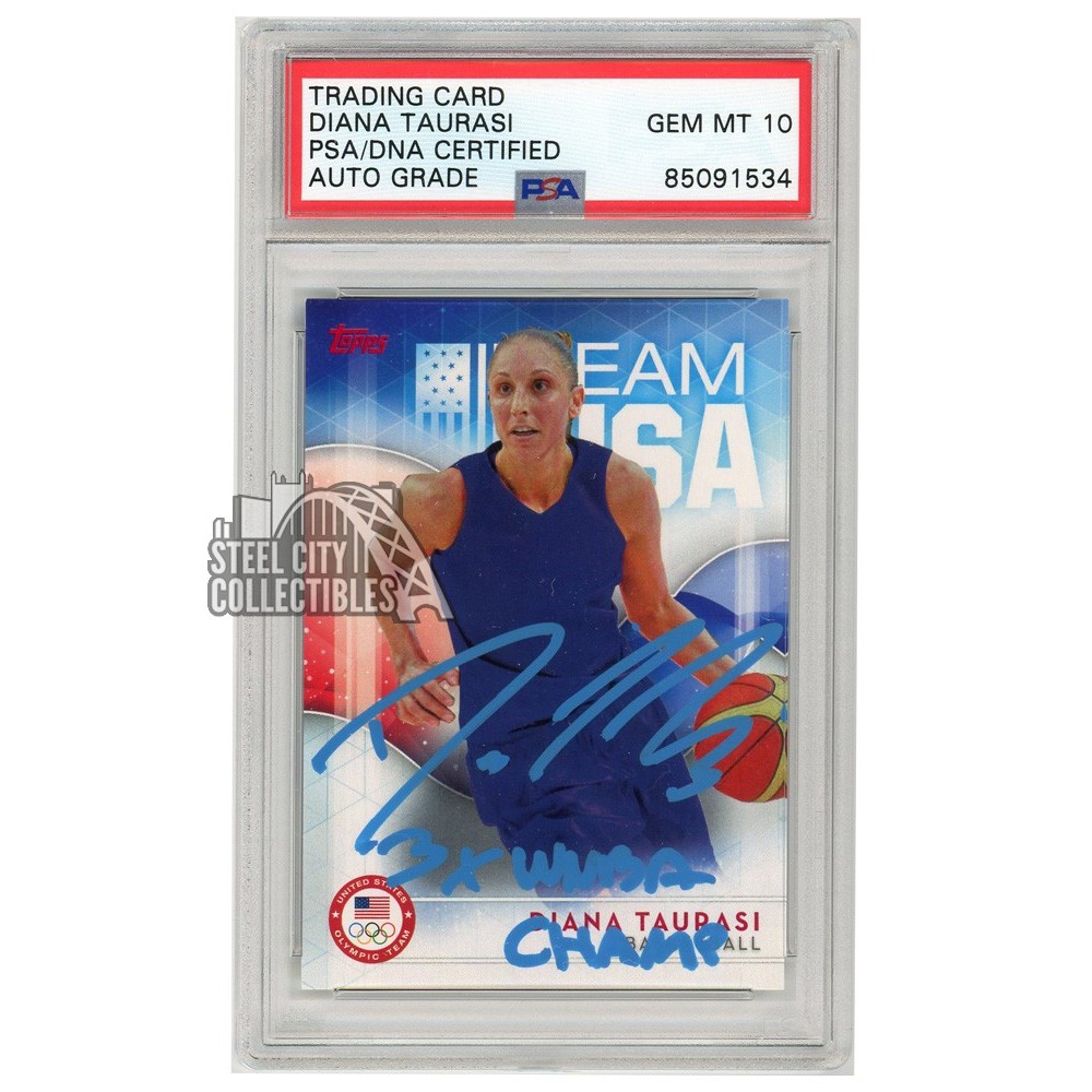  Autographed/Signed Diana Taurasi USA Olympics Red