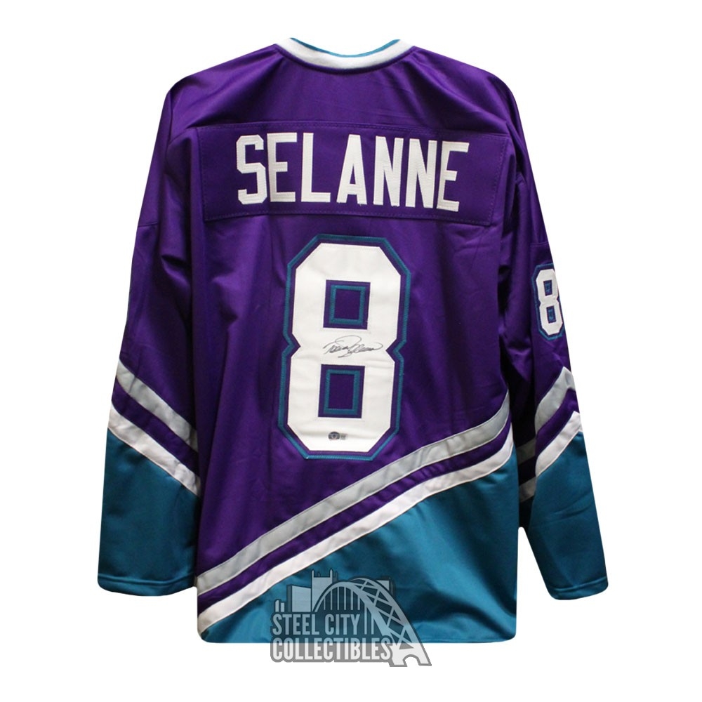 Teemu Selanne - Anaheim Ducks - Team Leaders (NHL Hockey Card