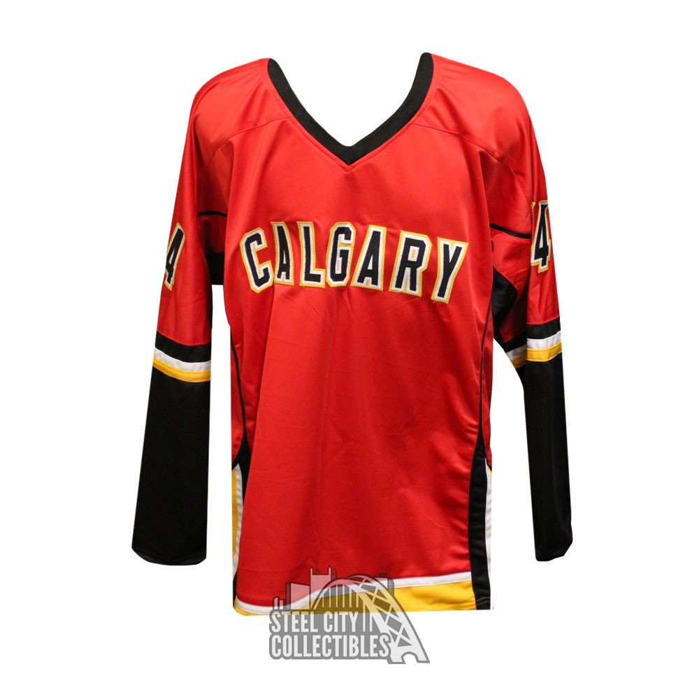 Theo Fleury Calgary Flames Autographed White Pedestal Jersey – East Coast  Sports Collectibles