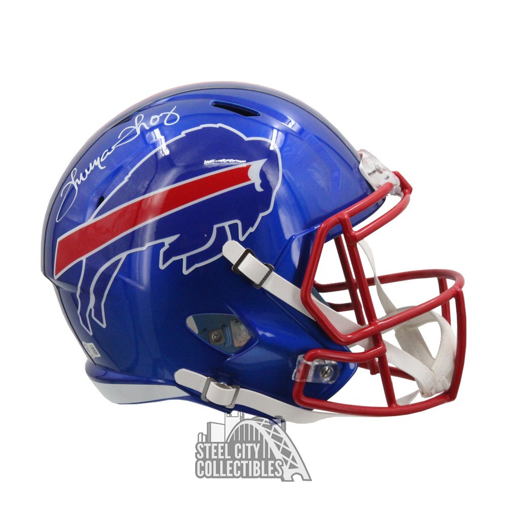 Thurman Thomas Signed Buffalo Bills Speed Flash NFL Mini Helmet