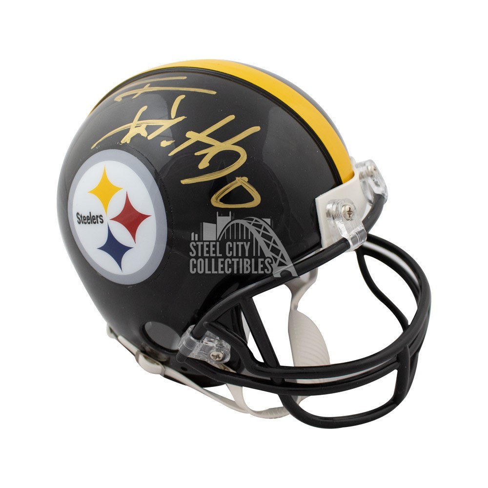 Alan Faneca Signed Pittsburgh Steelers FLASH Mini Helmet — TSEShop