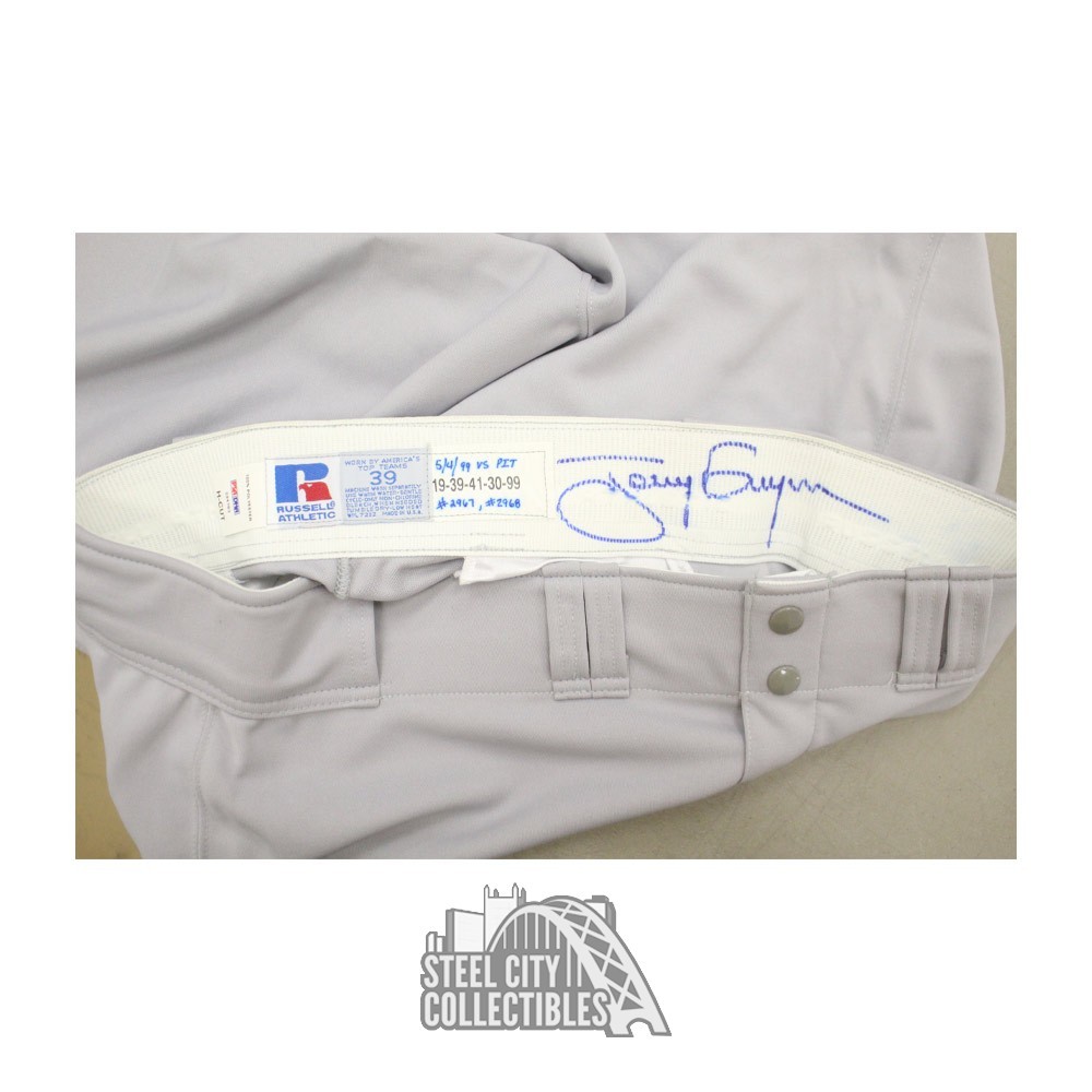 San Diego Padres Tony Gwynn Autographed White Russell Authentic