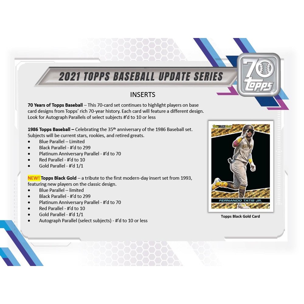 2021 Topps Arizona Diamondbacks Team Set w/ Update 28 Cards