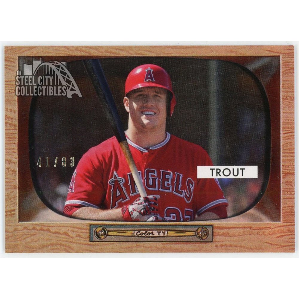 Mike Trout 2018 Topps Transcendent VIP Party Card 2012 Topps 41/83 MT-2012