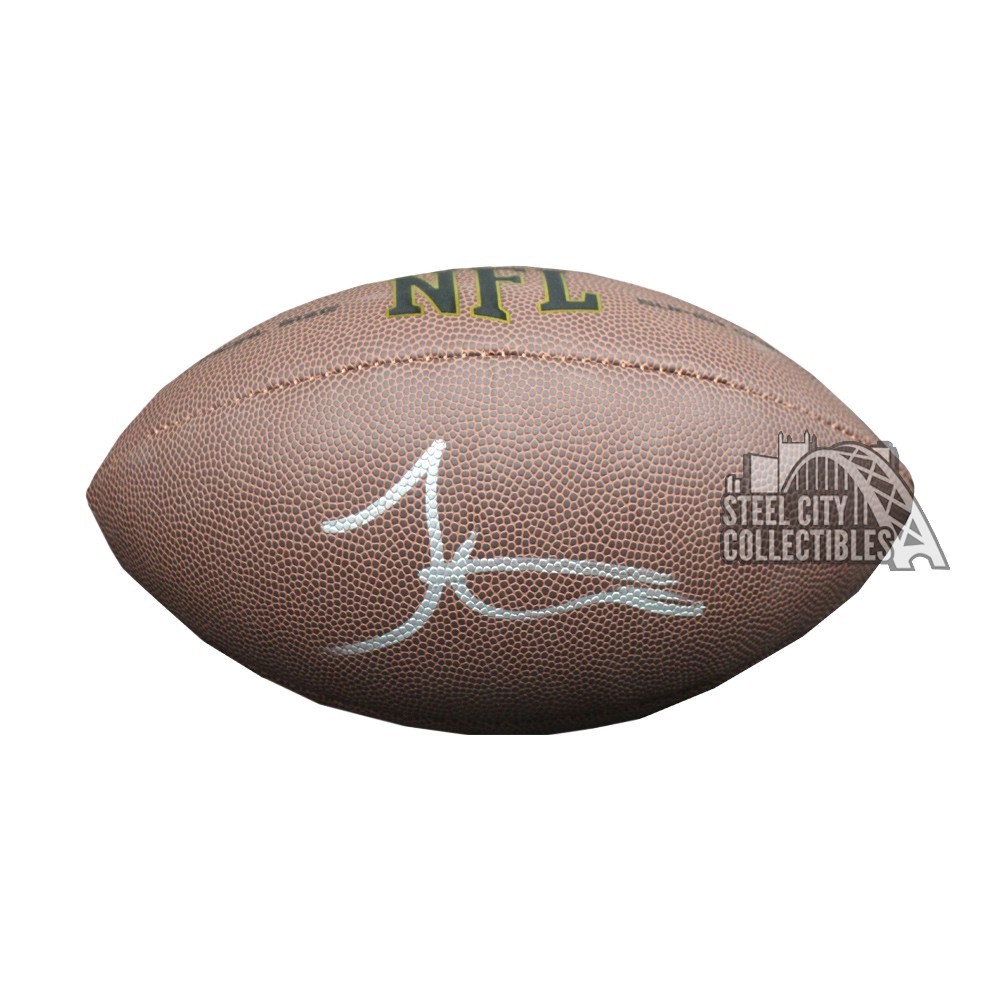 Tyreek hill autographed store football