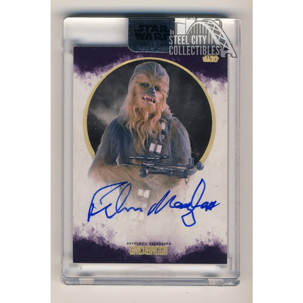 Autographed star wars sale memorabilia