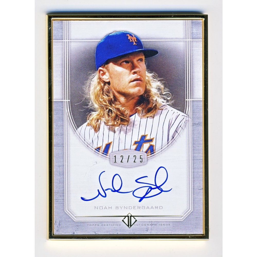 Noah Syndergaard Memorabilia, Autographed Noah Syndergaard