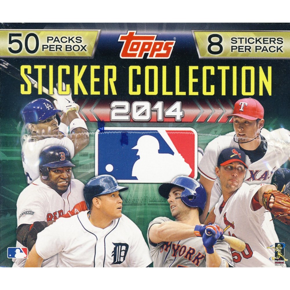 2014 Topps Baseball Hobby 50ct Sticker Box | Steel City Collectibles