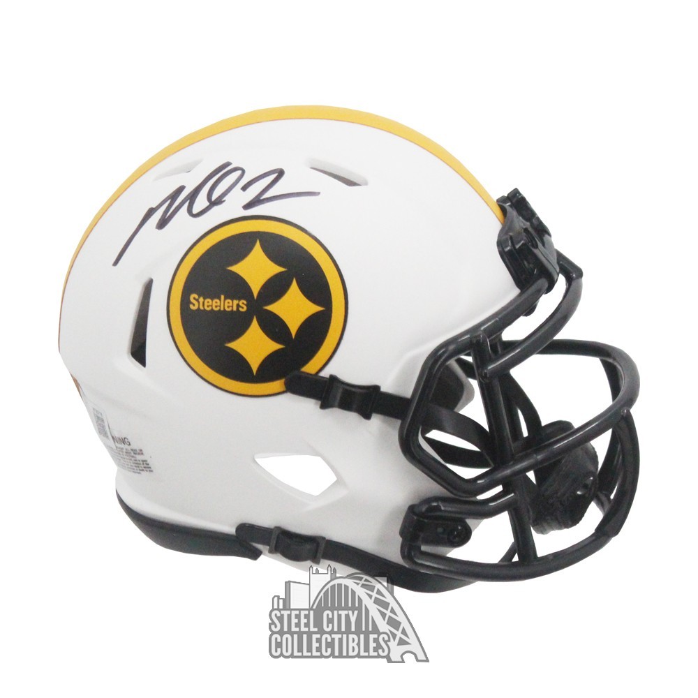 Michael Vick Autographed Pittsburgh Lunar Eclipse Mini Football Helmet -  BAS