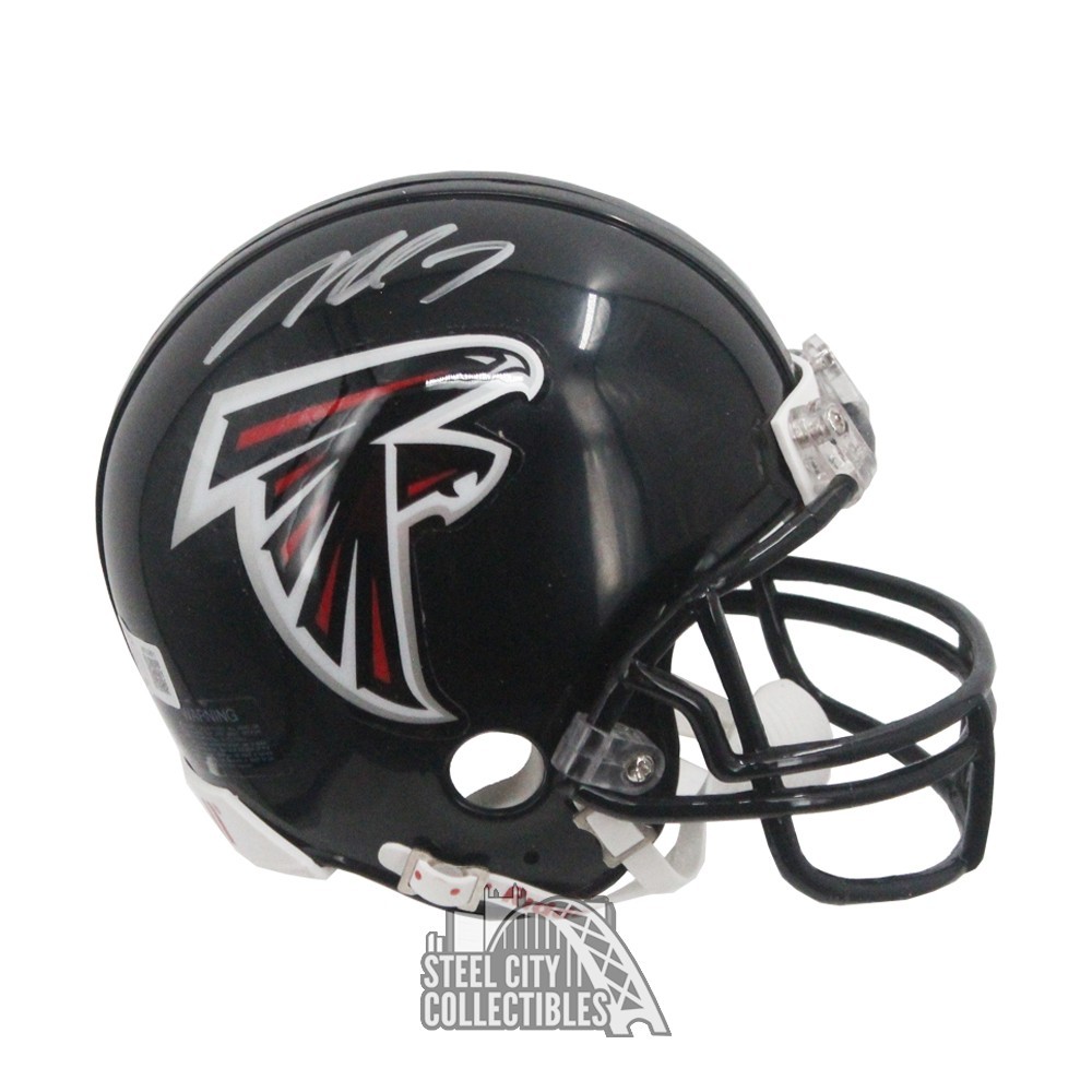 Michael Vick Atlanta Falcons Autographed Speed Mini Helmet