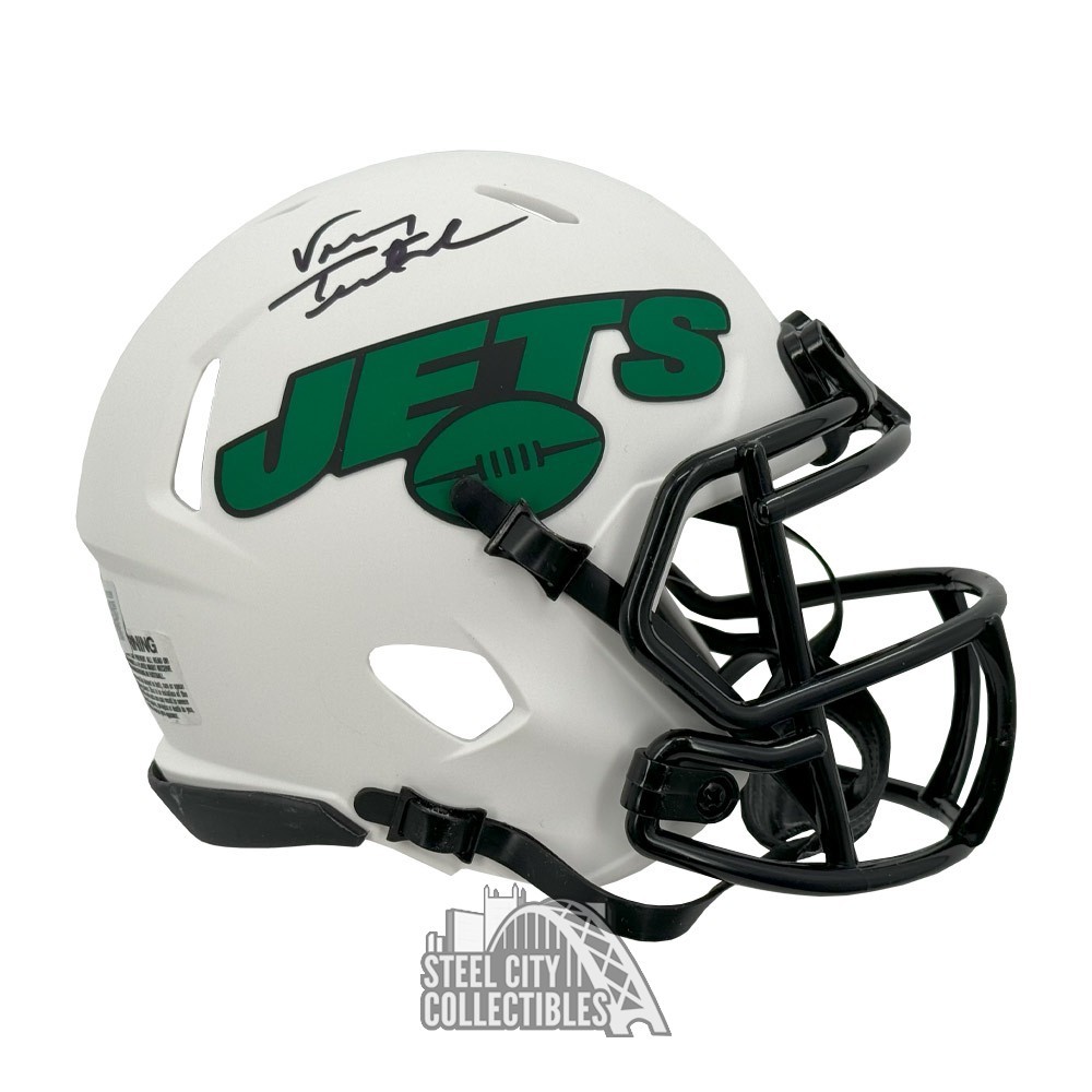 Vinny Testaverde mini helmet on sale