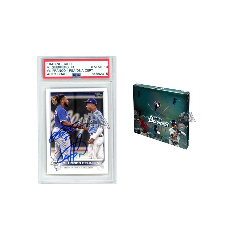 Vladimir Guerrero Jr Wander Franco 2022 Topps Slugger Reunion