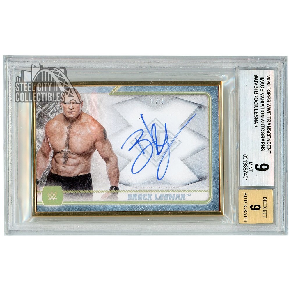 Brock Lesnar Football Cards