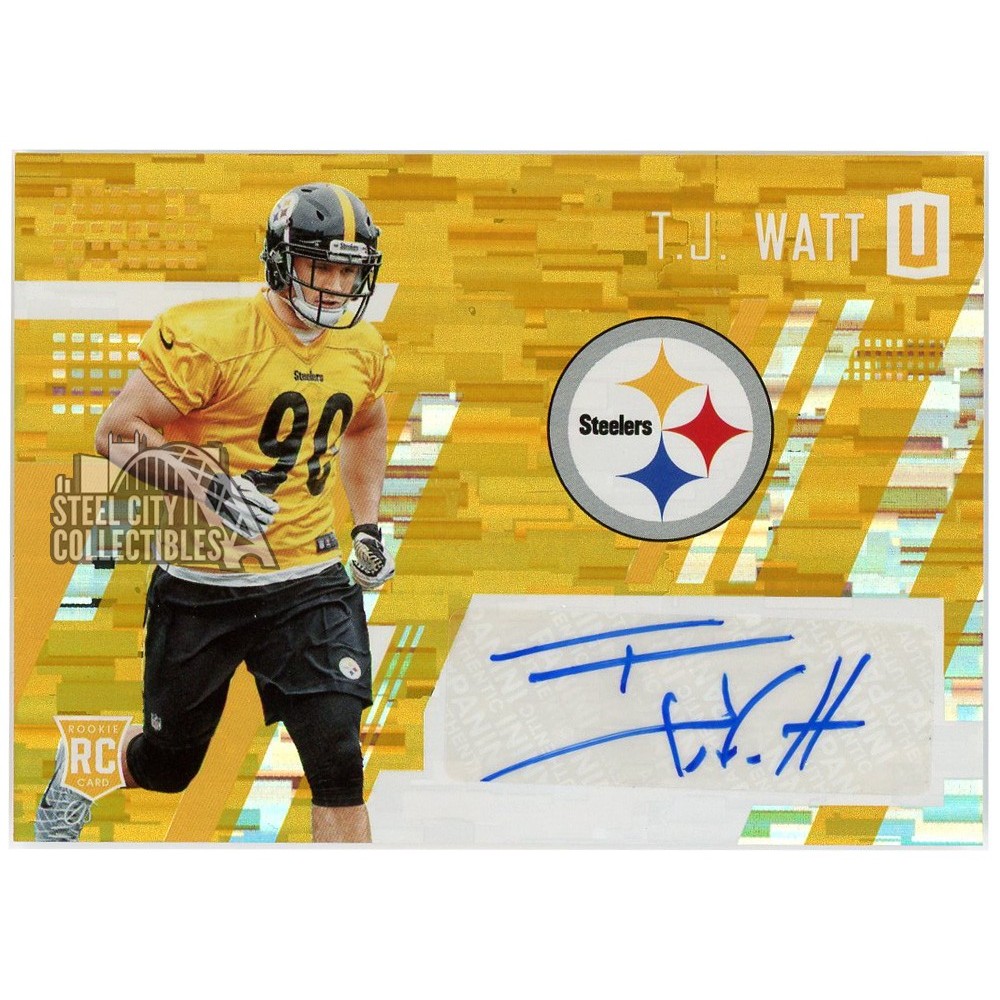 2017 tj watt Gold rookie 2024