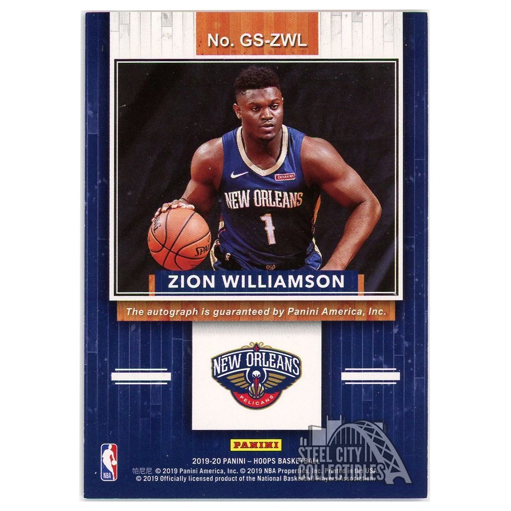 【海外で買】Zion Williamson 2019-20 Hoops RC Tribute Holo Silver /199 ザイオン ルーキーカード ペリカンズ Panini NBA その他