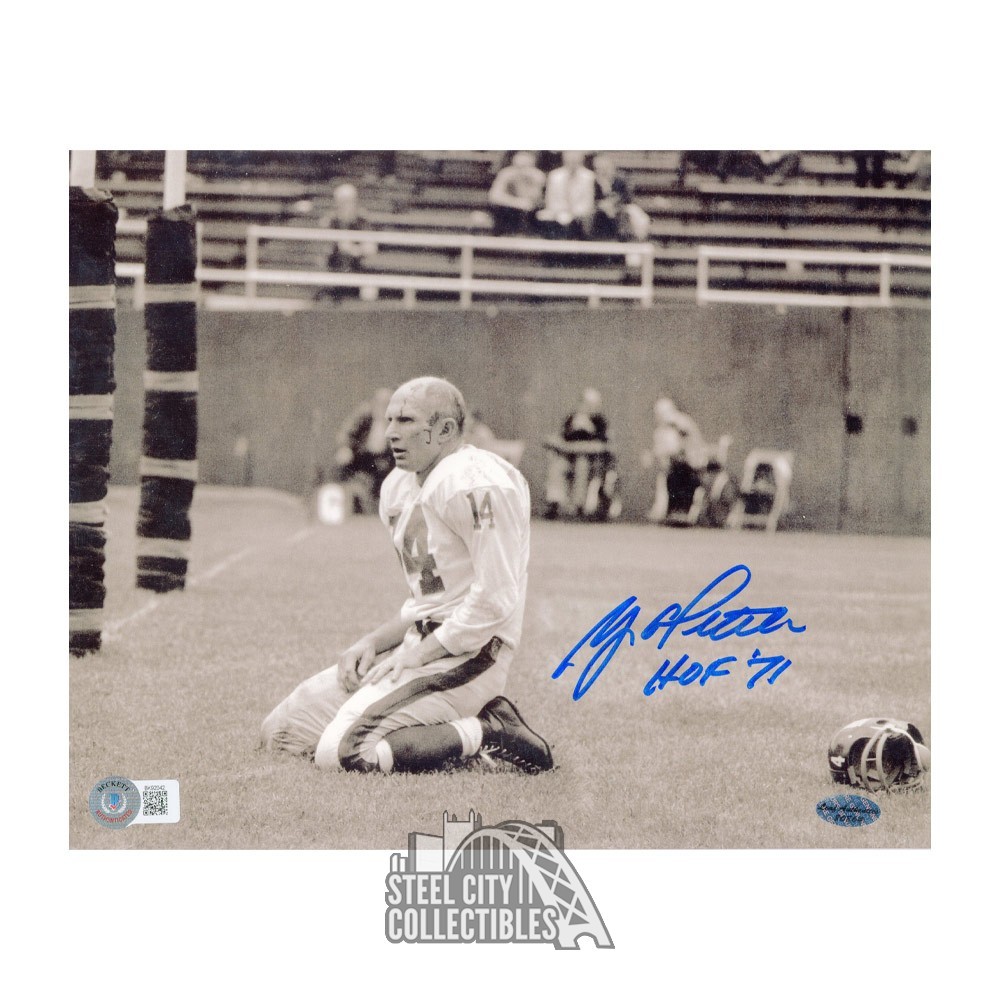 NFL Y.A. Tittle New York Giants Autographed 8x10 Photo or 