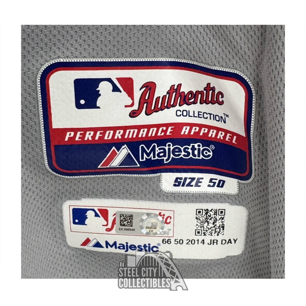 Los Angeles Dodgers Yasiel Puig #66 Jersey MLB Genuine Merchandise  Men's LG EUC