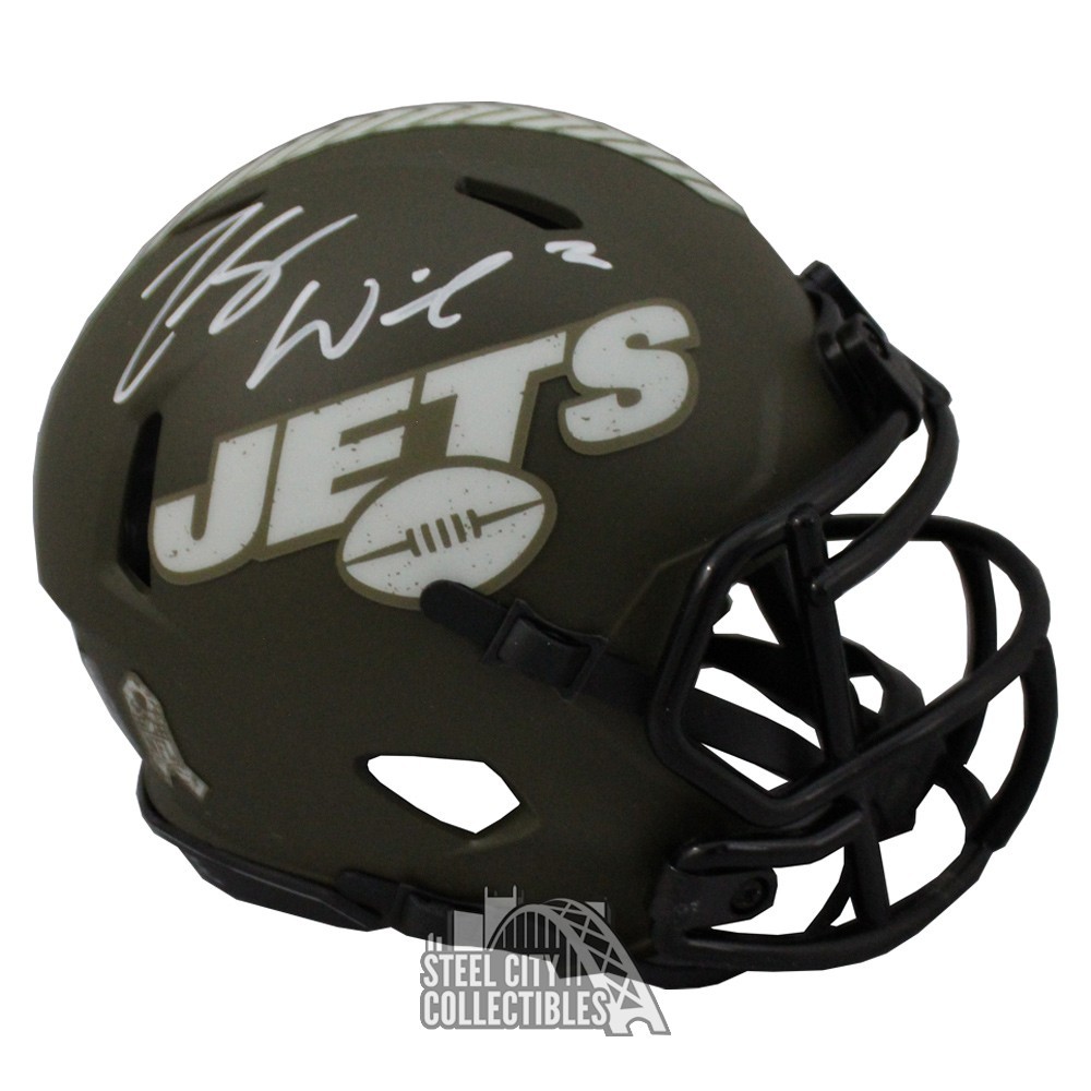 New York Jets NFL Salute to Service Riddell Speed Mini Helmet