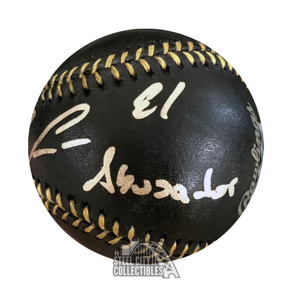 Ronald Acuna Jr Autographed Atlanta Custom Navy Baseball Jersey - JSA (Black  Ink)