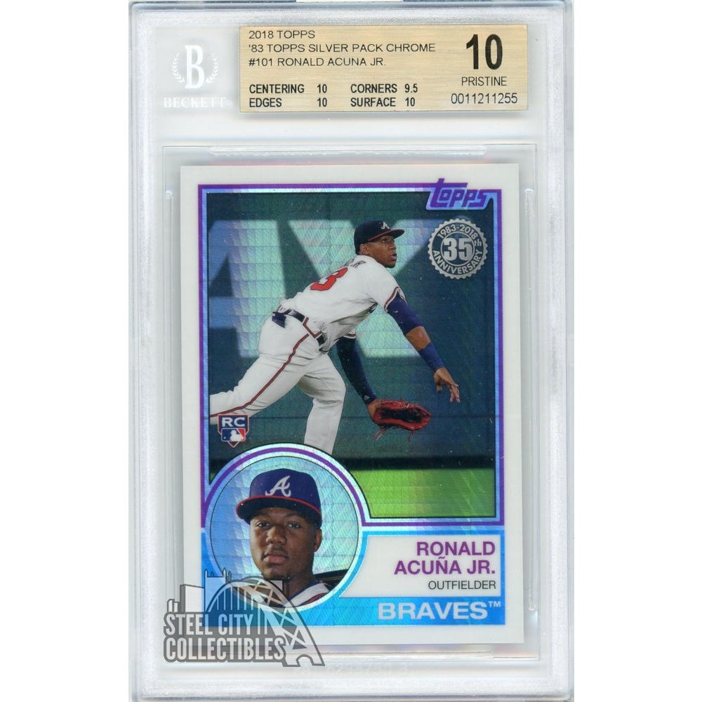 専門ショップ レア 2018 Topps Silver Pack RC ロナルド・アクーニャ