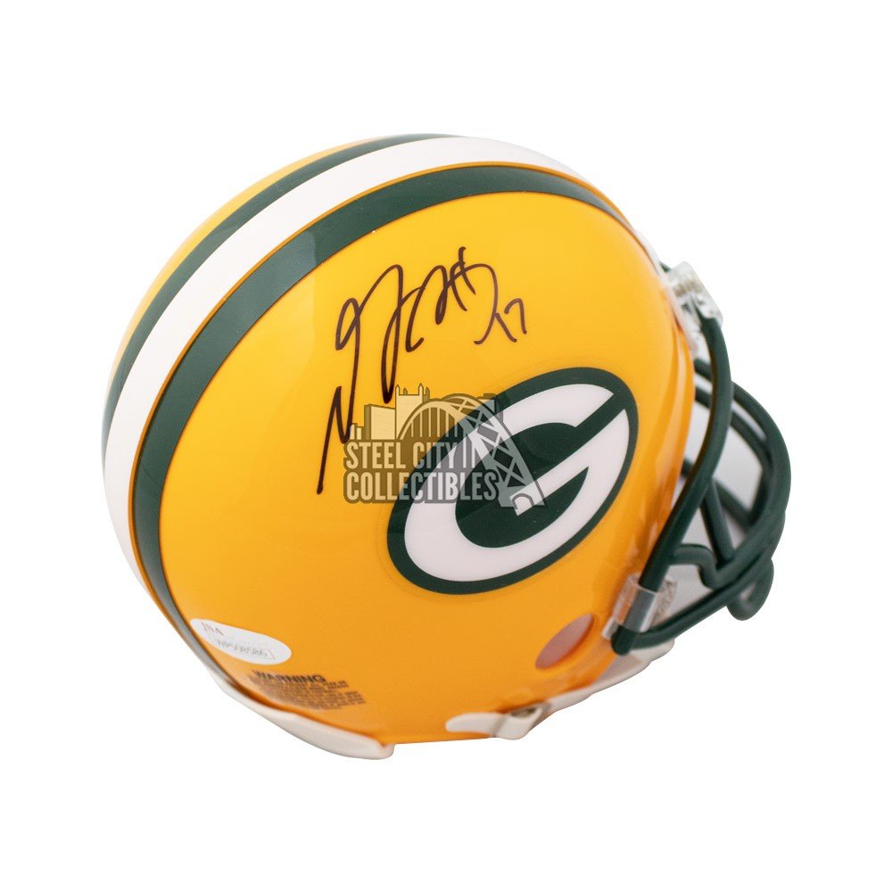 Green Bay Packers Mini Football Helmet Signed by Davante Adams -  CharityStars