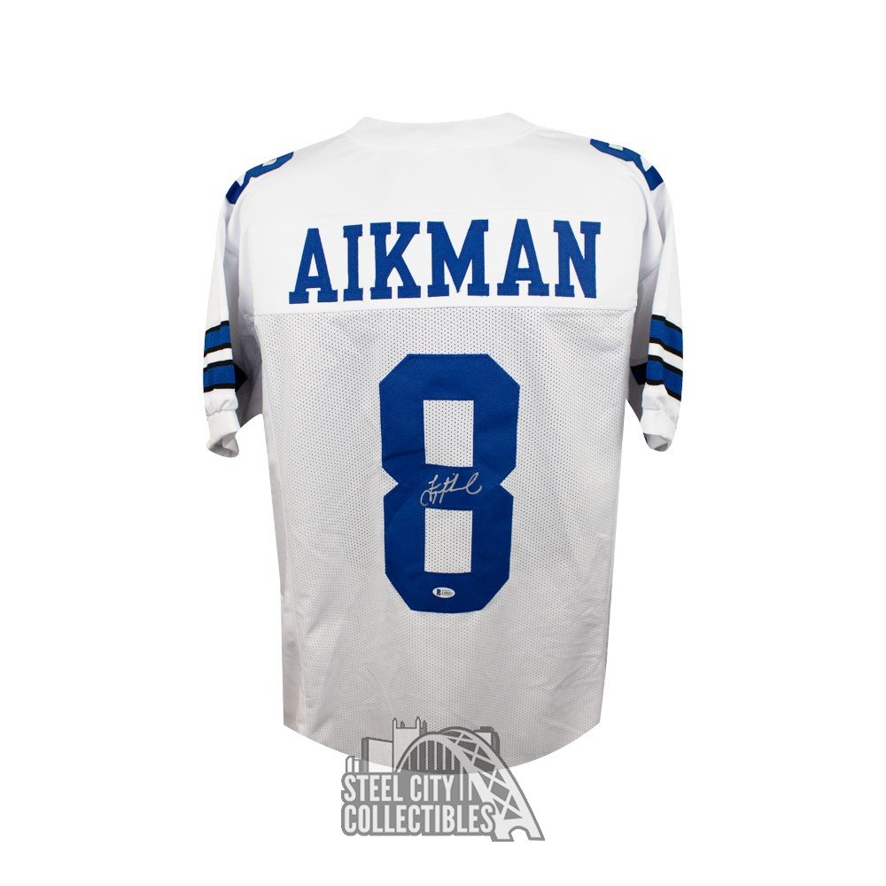 troy aikman signed jersey