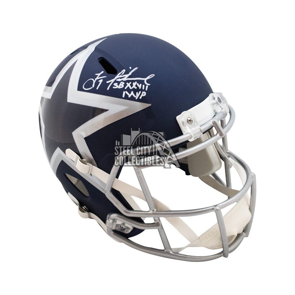 Troy Aikman Autographed Dallas Cowboys Mini Helmet