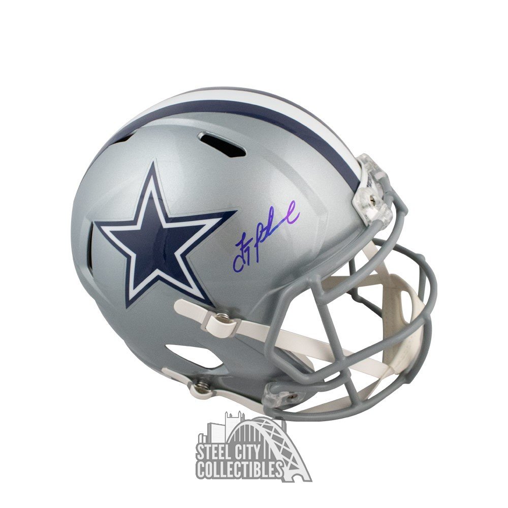 Troy Aikman Dallas Cowboys Autographed F/S Chrome Helmet- (BAS COA