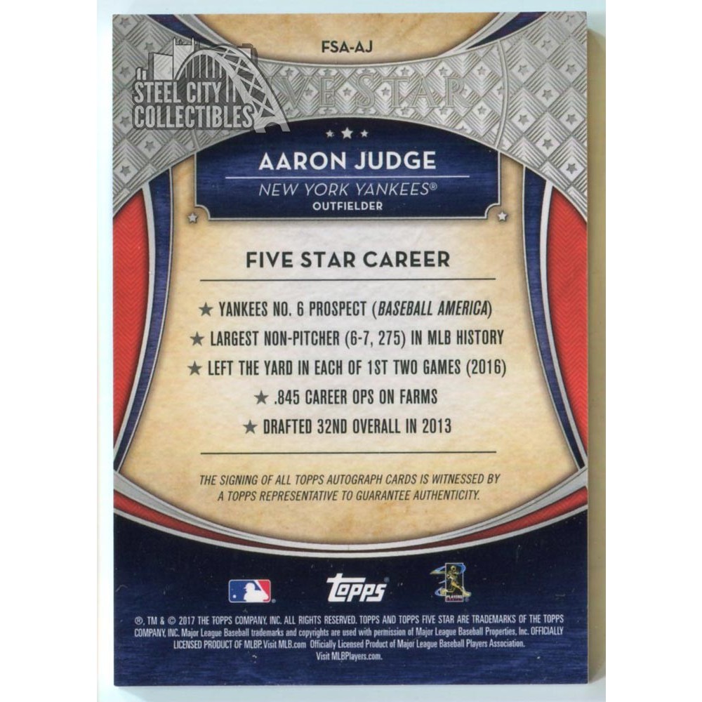 Official Aaron Judge New York Yankees Collectibles, Aaron Judge