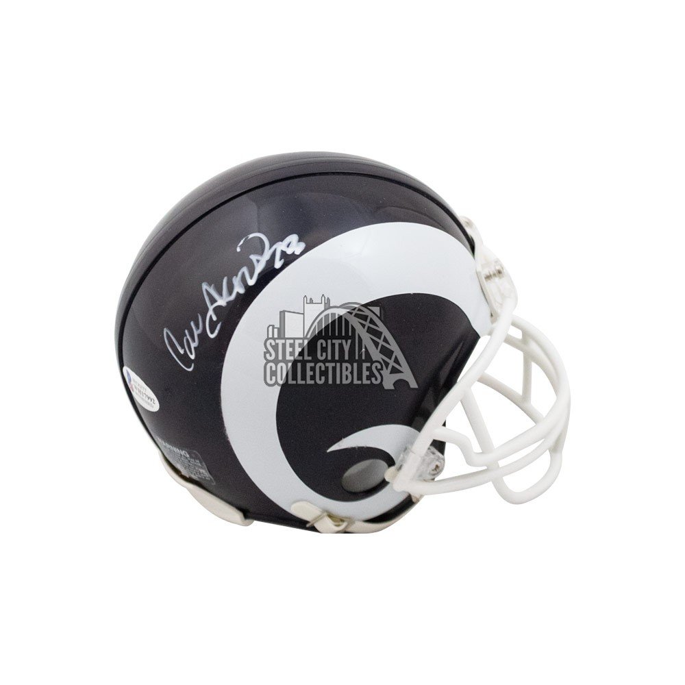 Los Angeles Rams Cam Akers Signed Full Size Replica Flash Helmet