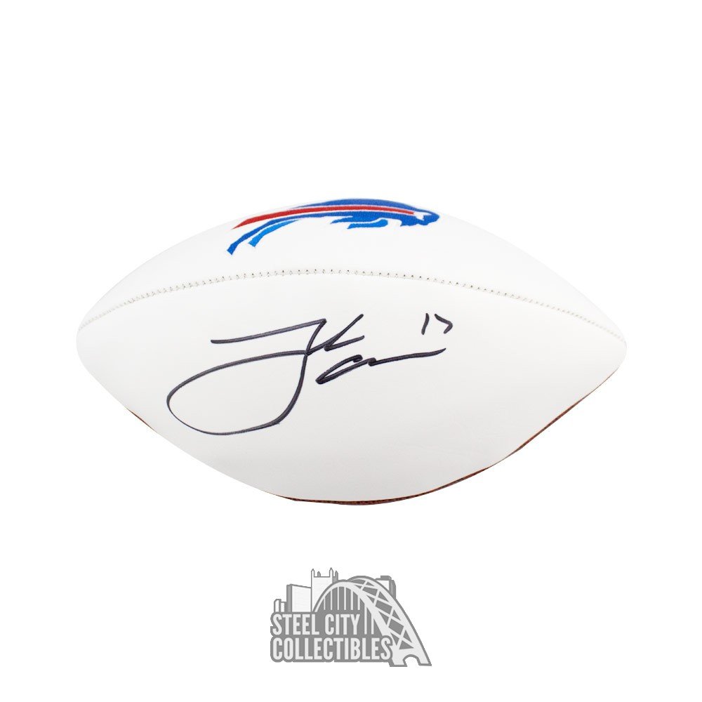 Josh Allen Signed White Pro-Edition Jersey (JSA) — RSA