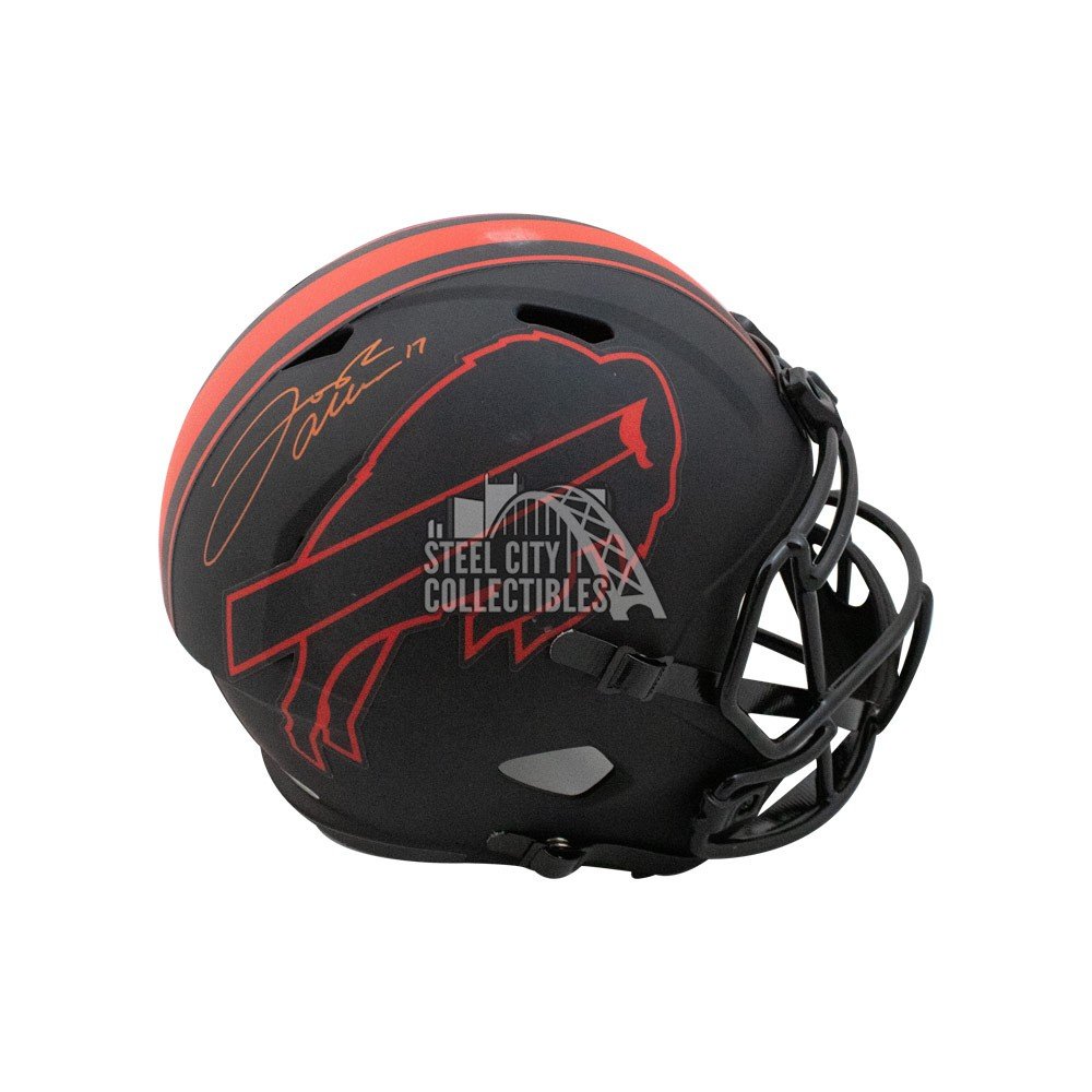 Someone Created A Helmet With The Josh Allen Buffalo Logo