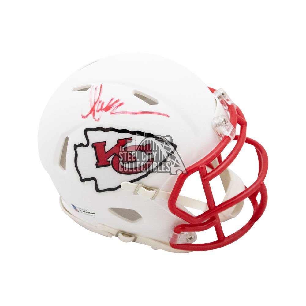 Marcus Allen Autographed Kansas City Chiefs Flash Mini Football Helmet -  BAS