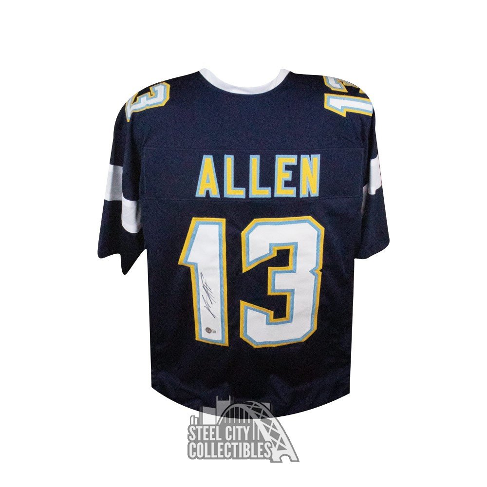 Keenan Allen Signed Autographed Los Angeles Chargers Custom XL Jersey  (Beckett)