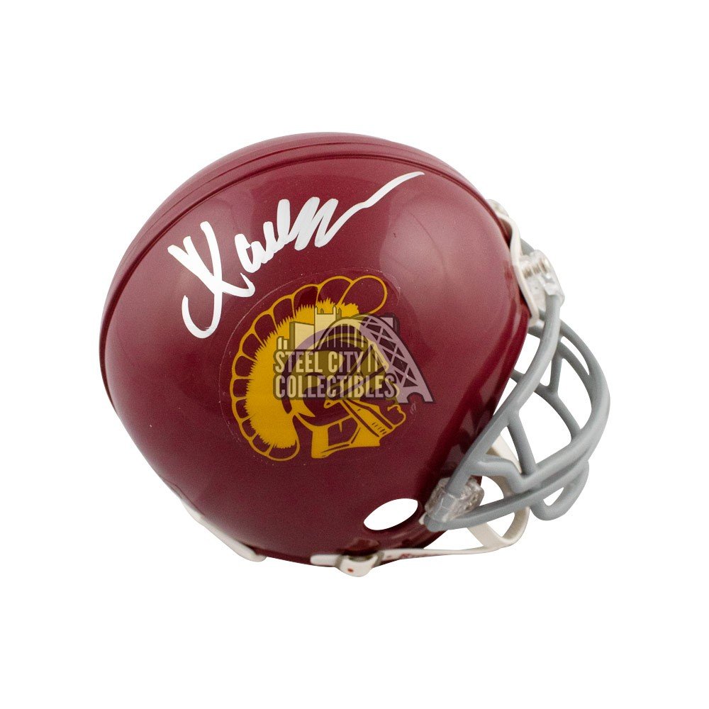 Marcus Allen Autographed USC Trojans Mini Helmet – Palm Beach