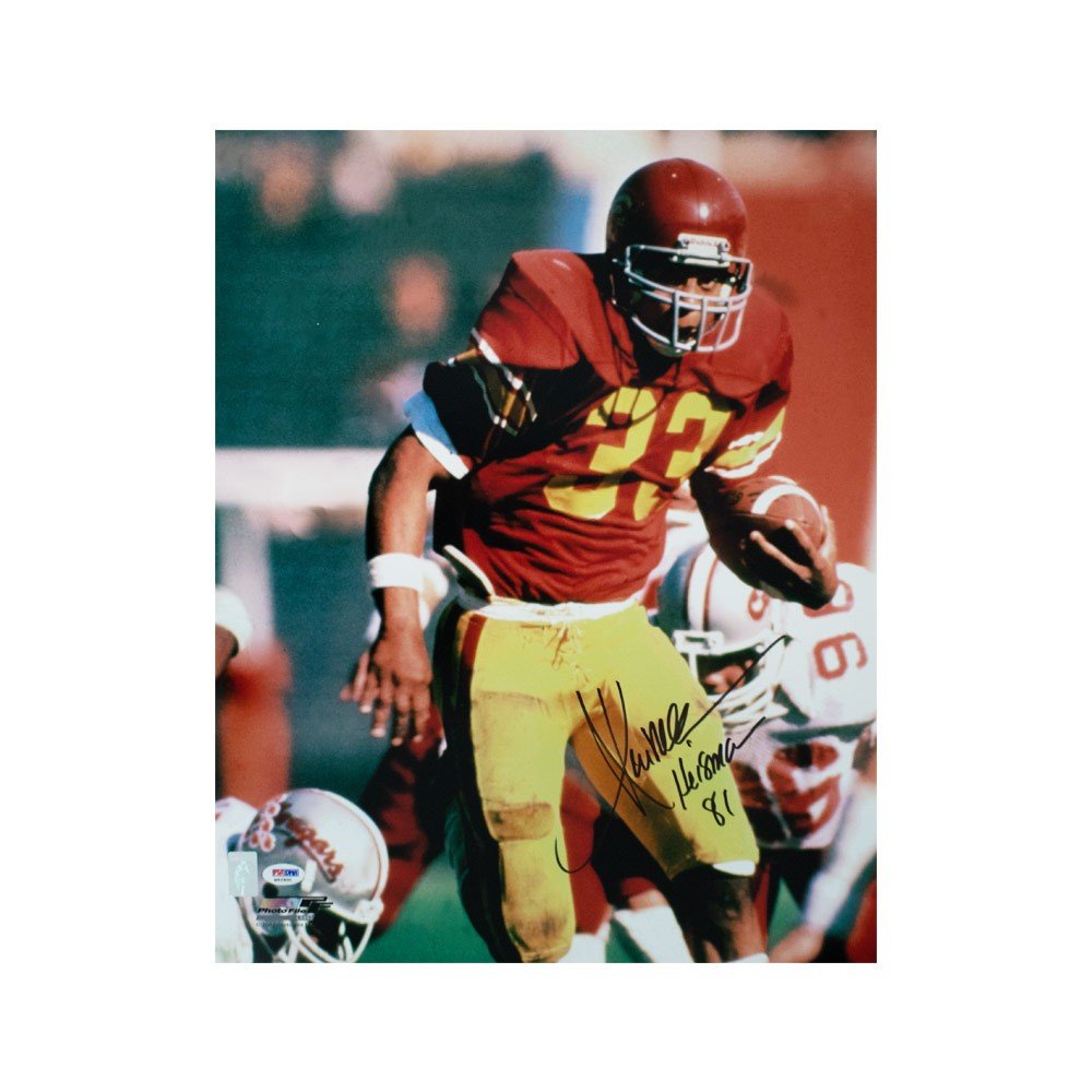 Marcus Allen Heisman Autographed USC Trojans 16x20 Photo - PSA/DNA