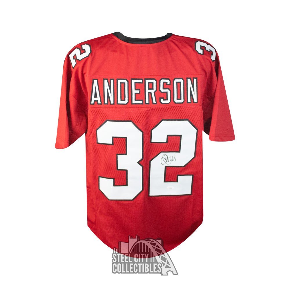Jamal Anderson Signed Atlanta Falcons Jersey JSA NFL