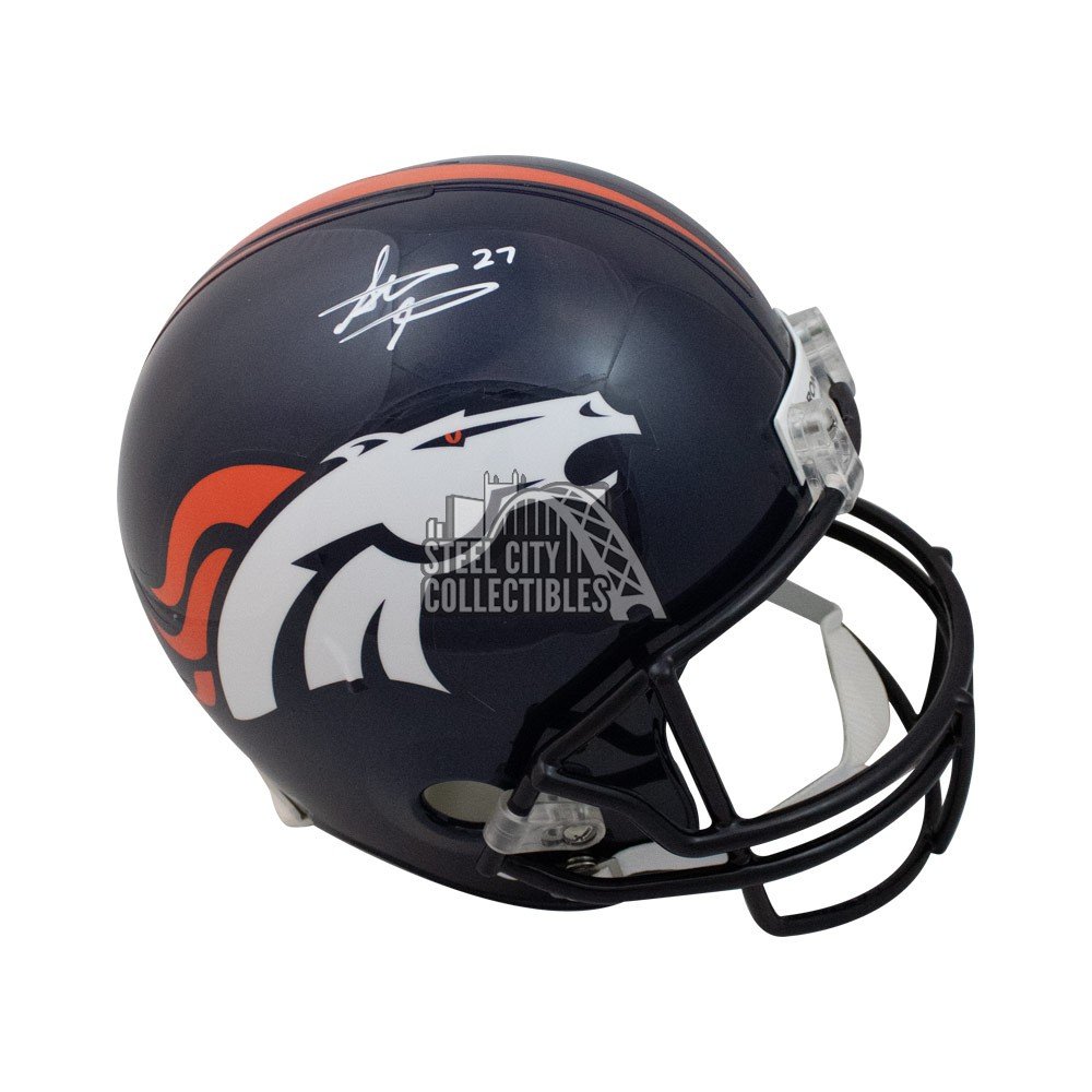 Steve Atwater Autographed Denver Broncos Full Size Helmet Beckett BAS