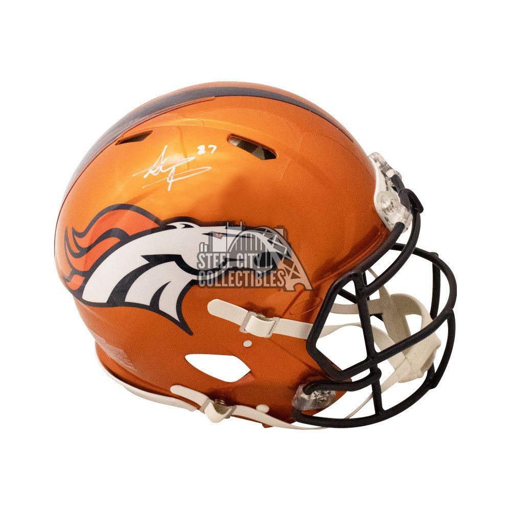 Steve Atwater Autographed Denver Broncos Flash Authentic Full-Size